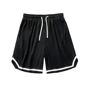 Shorts décontractés pour hommes, pantalons en maille respirante, shorts de sport, shorts de fitness, pantalons de course amples et ajustables, vêtements pour hommes, accessoires de sport