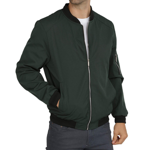Chaqueta Bomber de satén de alta calidad, chaqueta deportiva Varsity para hombre, chaqueta con letras bordadas con botones delanteros de tela satinada - Product Image 4
