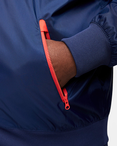 Chaqueta cortavientos para hombre con soporte de lona, capucha desmontable, precio bajo, logotipo personalizado, chaqueta de nailon Anorak impresa - Product Image 6