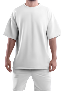 Camiseta de algodón 160 GSM 100% de alta calidad para hombre, serigrafía personalizable, proveedores de Bangladesh, Fitness, ajuste de gran tamaño, OEM - Product Image 6