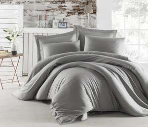100% Cotton Solid <b>Satin</b> Eco-Friendly 200TC Modern All-Season Comforter Bedding Sets Factory Wholesale Cheap Durable - Product Image 4