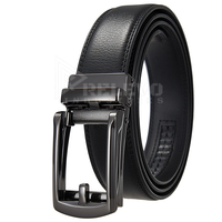 Cinturón de Cuero Vacuno Suave para Hombre, Hebilla de Aleación, Color Personalizado, Transpirable, Ligero, Ecológico, Casual, de Alta Calidad, para el Día del Padre