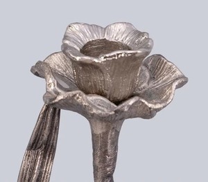 Unique Designer Blossom Inspired Vintage Candle Holder Ideal For Creating A Cozy Decorative Accent In Living Or <b>Bedroom</b> Space - Product Image 4