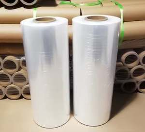 Paquete de película para envolver paletas de Vietnam, película transparente retráctil Lldpe, película elástica Industrial, rollo de envoltura de plástico para logística transparente - Product Image 5