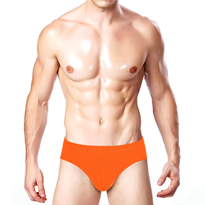 Marque propre Logo hommes string fabricant court longueur hommes boxeurs coton jeunesse Boxer slips 4 saisons sous-vêtements Boxer - Product Image 5