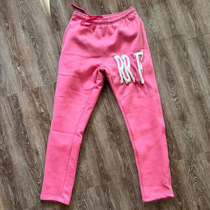 Personalizado Plus Size Unisex Oversized Pullover Sudadera con capucha Jogger Set Streetwear Algodón French Terry Puff impresión Pantalones de chándal Sudadera con capucha Set - Product Image 5