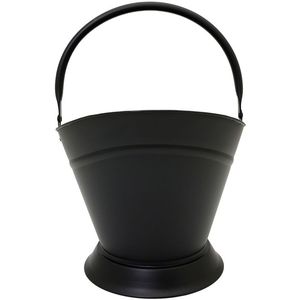 Stylish iron <b>coal</b> <b>bucket</b> designed for rustic interiors suitable for fireplace accessory and ash storage solution - Product Image 1