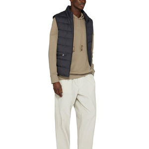 Doudoune matelassée sans manches pour homme, coupe-vent et respirante, avec technologie Power Dry, éco-responsable, idéale pour l'hiver - Product Image 1