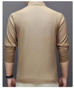 Polo à manches courtes pour homme en coton 100% de haute qualité, 230 g/m², été, broderie personnalisée, polos décontractés pour homme - Product Image 4