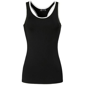 Personnaliser 100% coton séchage rapide chemise pour femmes décontracté uni femmes maillots élégant en gros été respirant débardeur - Product Image 6