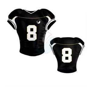 ชุดเบสบอลสำหรับผู้ชายชุดชื่อทีมอเมริกันฟุตบอลขนาดพิเศษแห้งเร็วสั่งพิมพ์ลายได้ใส่สบาย - Product Image 5