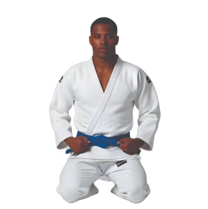 Kimono de judo blanc professionnel, uniforme de judo, équipement d'entraînement de qualité supérieure, design durable et confortable pour tous les niveaux - Product Image 1