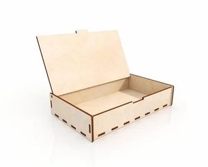 Joyero Rectangular de madera MDF, superventas, regalos y artesanías, cajas de madera, carteles de pared hechos en la India - Product Image 3