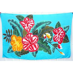 Pareos Hawaianos Pintados a Mano 100% Rayón de Alta Calidad, Ropa de Playa Personalizada al por Mayor, Cubierta para las Islas del Pacífico Asiático HPGU008-02-180 - Product Image 1