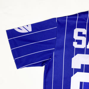 Maillot de baseball personnalisé pour hommes-Design personnalisable Impression par transfert de sublimation Plus Size Sports respirants à séchage rapide - Product Image 5