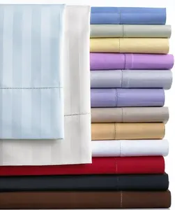 厂家价格提花纯棉1厘米3厘米条纹涤纶床上用品面料