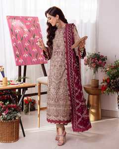 Vestido Formal de Trabajo para Mujer, Moderno, de Excelente Calidad, Último Modelo 2025-2026, Salwar Kameez de Algodón para Fiesta 01191 - Product Image 2