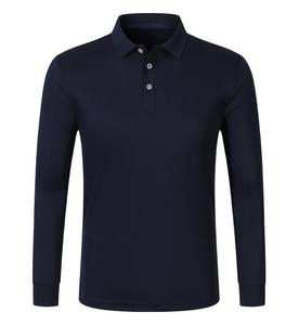 Camiseta Polo de Manga Larga para Otoño, Precio de Fábrica de Bangladesh y China, Uniforme de Trabajo Unisex, Logotipo Personalizado Impreso y Bordado - Product Image 4