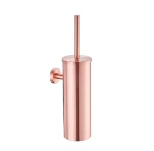 Porte-brosse de nettoyage de toilette en acier inoxydable pour salle de bain, poignée remplaçable, outil de nettoyage de commode en métal - Product Image 3