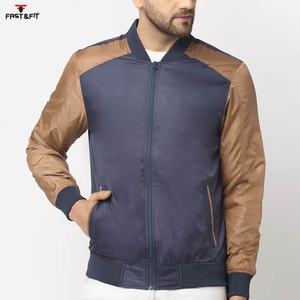 2026 nuevo diseño hecho a medida Unisex moda manga larga invierno bombardero chaqueta lona a prueba de viento para la venta - Product Image 4