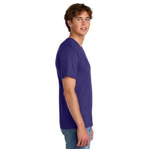 เสื้อยืดผู้ชายผ้าฝ้าย 100% |   เสื้อยืดเนื้อนุ่มระบายอากาศได้ดี |   หลายสี |   พิมพ์โลโก้ตามสั่ง |   ขายส่ง - Product Image 4