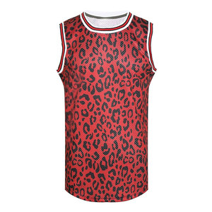 Último Diseño, Jersey de Baloncesto Personalizado, Transpirable, Talla Grande, Manga Corta, 100% Poliéster, Ropa Deportiva para Hombre - Product Image 1