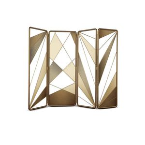 Biombo de Vidrio Texturizado, Divisor de Espacios Elegante, Partición de Privacidad Moderna para Oficina en Casa, Biombo Decorativo de Vidrio - Product Image 3