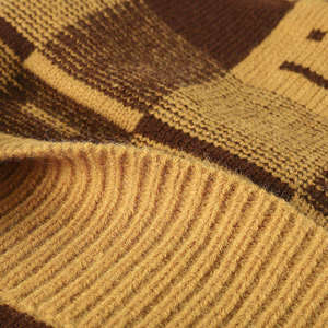 หมวกบีนนี่ถักสีทึบสำหรับฤดูหนาวหมวกแก๊ปหมวกไหมพรมหัวกะโหลกสำหรับผู้ชายหมวกโดมสกีชาวประมงหมวกเมลอน - Product Image 5