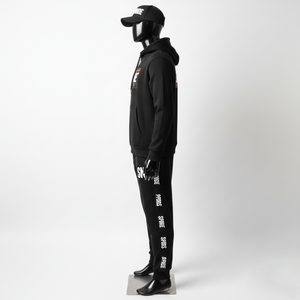 Conjunto Deportivo Informal con Capucha de Algodón de Alta Calidad Personalizado OEM, Pantalón y Top Deportivo Transpirable Unisex - Product Image 5