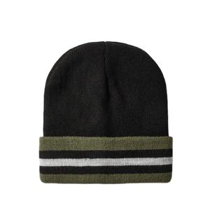 หมวกถักนิตติ้งแจ็คการ์ดพิมพ์ลายดิจิทัลหมวกอะคริลิคสีพื้นอบอุ่นแบบปรับแต่งได้สำหรับฤดูหนาว2026ใช้ได้ทั้งชายและหญิง - Product Image 1