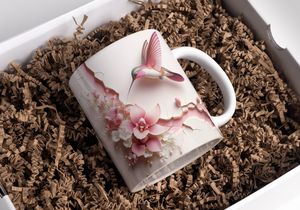 Taza de sublimación de cerámica moderna y elegante con impresión personalizada Opción de regalo ideal para los seres queridos y el disfrute diario del café - Product Image 2