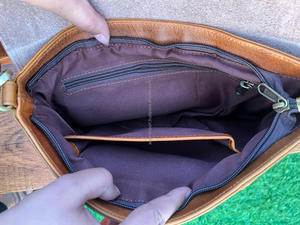 Nuevos bolsos de hombro de cuero de piel con estampado de animales de estilo occidental, bolsos laterales de cuero de piel auténtica de alta calidad - Product Image 6