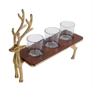 Candelero votivo de metal con estilo hecho a mano para boda de Navidad y decoración del Hogar disponible a precio mayorista - Product Image 2