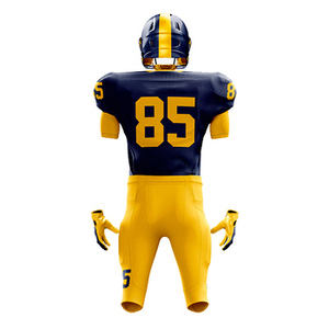 Uniforme de fútbol americano personalizado al por mayor, conjunto de camisetas de fútbol, uniforme de fútbol americano de uso masculino al por mayor a la venta - Product Image 3