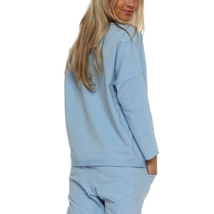 Conjunto Deportivo de Dos Piezas para Mujer, Estilo Vintage, Sudadera y Pantalones Deportivos Lavados, Moda Urbana Informal, Precios al por Mayor - Product Image 5