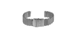 Bracelets de montre intelligente unisexes WD002 en acier inoxydable de luxe 20-22 mm respirants, souples, réglables, étanches, légers et confortables - Product Image 4