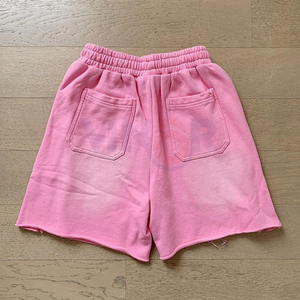 Fabricante personalizado 100% algodón francés Terry ácido lavado ecológico verano Hip Hop Sun Faded Sweat Shorts para hombres Casual - Product Image 6