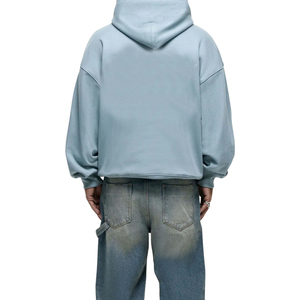 Customized Luxury <b>Hoodie</b> Streetwear Premium Quality Cotton Fleece Comfortable Warm Soft <b>Trendy</b> Oversized Pullover <b>Hoodie</b> - Product Image 2