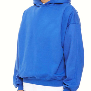 Sweats à capuche vierges pour femmes de couleur unie à la mode Logo personnalisé imprimé Sweats à capuche pour femmes Streetwear surdimensionnés à séchage rapide - Product Image 2