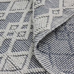 Modern Boho <b>Jute</b> Rug Premium Quality Hand Woven Natural <b>Fiber</b> High-Traffic Area Rug for Home Kitchen Dining Pink Non-Slip PET - Product Image 2