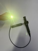 Objectif de caméra 4.0mm Endoscope d'inspection vidéo à fibre optique Câble de test 1.0M Articulation bidirectionnelle Écran IPS 4.3 "IP67 LED Zoom 6X