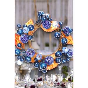 Bougeoir en forme de couronne de 13cm fait à la main Décoration de table Autres bougeoirs Lanternes et bocaux à bougies - Product Image 4