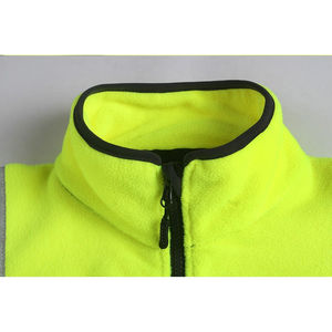 Vestes de travail unisexes de sécurité à haute visibilité, dernier design OEM, bande réfléchissante, tissu en coton respirant et léger, vêtements de travail EN - Product Image 5