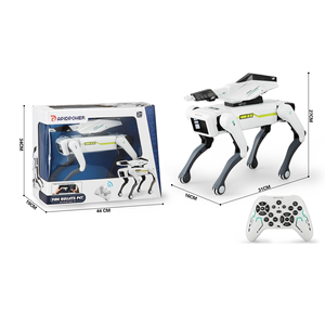 Nhà Máy Trực Tiếp Đồ Chơi RC Robot Con Chó Con Chó Con Điều Khiển Bằng Giọng Nói <span class=keywords><strong>AI</strong></span> Thông Minh Thông Minh Mô Phỏng 4-Chân Ứng Dụng Từ Xa Conreol Robot Con Chó - Product Image 1