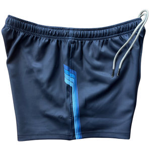 Venta al por mayor directo de fábrica personalizado Footy Shorts 100% poliéster dos tonos Rugby Footy Shorts con bolsillo para las mujeres - Product Image 6