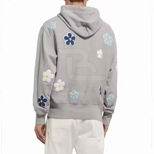 Sudadera Moderna con Bordado Personalizado para Hombre, Sudadera con Capucha Extra Grande, Ropa Casual Urbana, Fabricación al por Mayor - Product Image 2