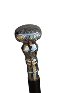 <b>Antique</b> Finished Wood <b>Walking</b> Cane with Metal Handle Super Quality Home Decor for Sale by Exporters - Product Image 6