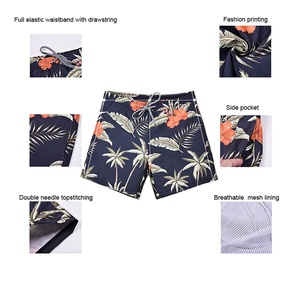 Short de gymnastique décontracté pour hommes séchage rapide respirant tissu en maille élastique anti-rides Fitness basket-ball sport - Product Image 6