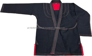 100% coton BJJ Gi Jiu Jitsu Kimono MMA BJJ uniforme 450GSM Perl armure Orange point Sportswear karaté Arts martiaux de haute qualité - Product Image 4