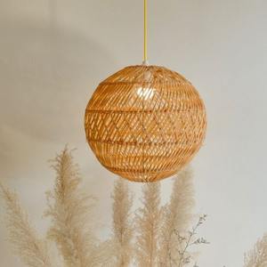 Nuevo artículo, pantalla de ratán Natural tejida de estilo moderno, al por mayor luz colgante de ratán, decoración interior y exterior de Vietnam - Product Image 5